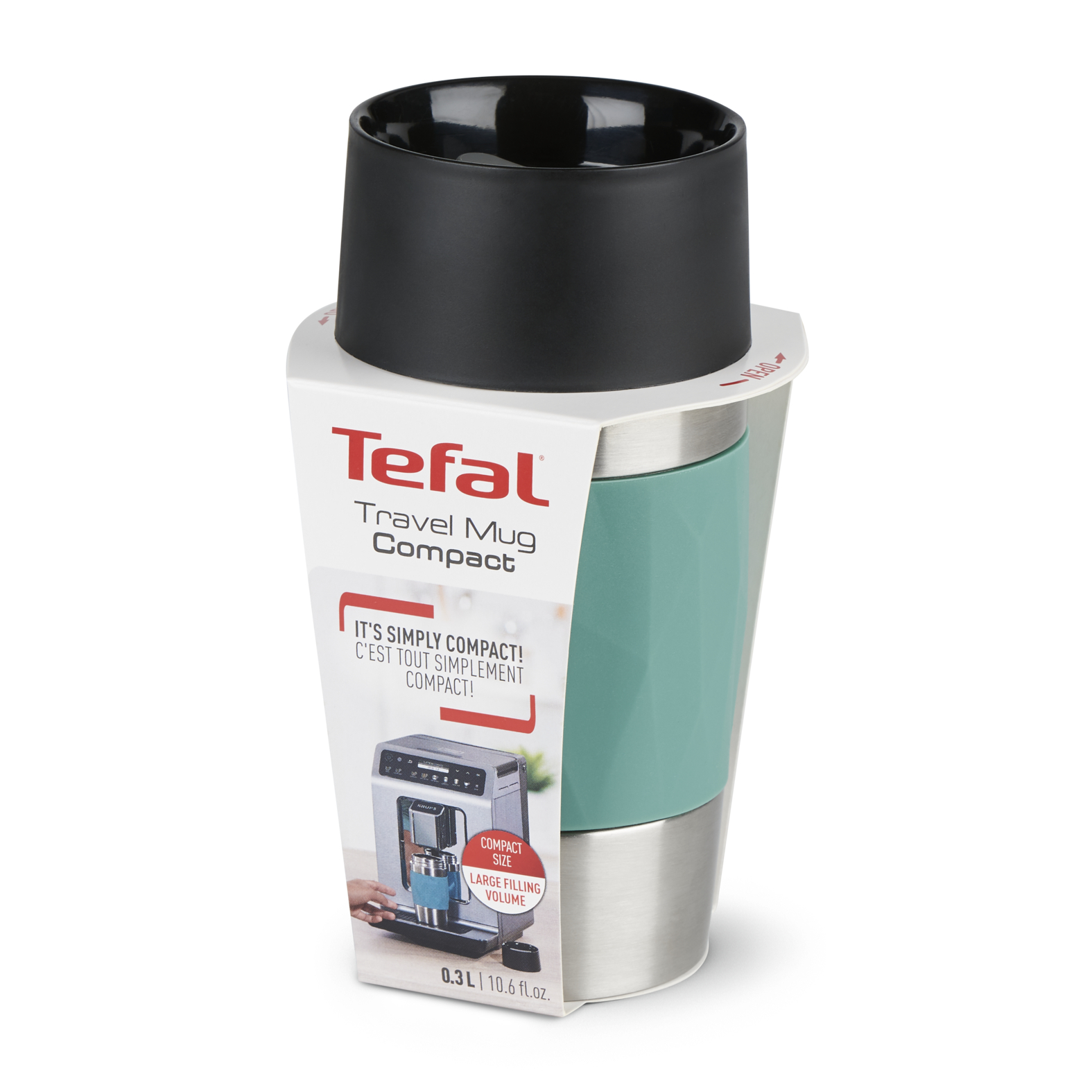 N2160310 skodelica 0,3L TEFAL COMPACT MUG green